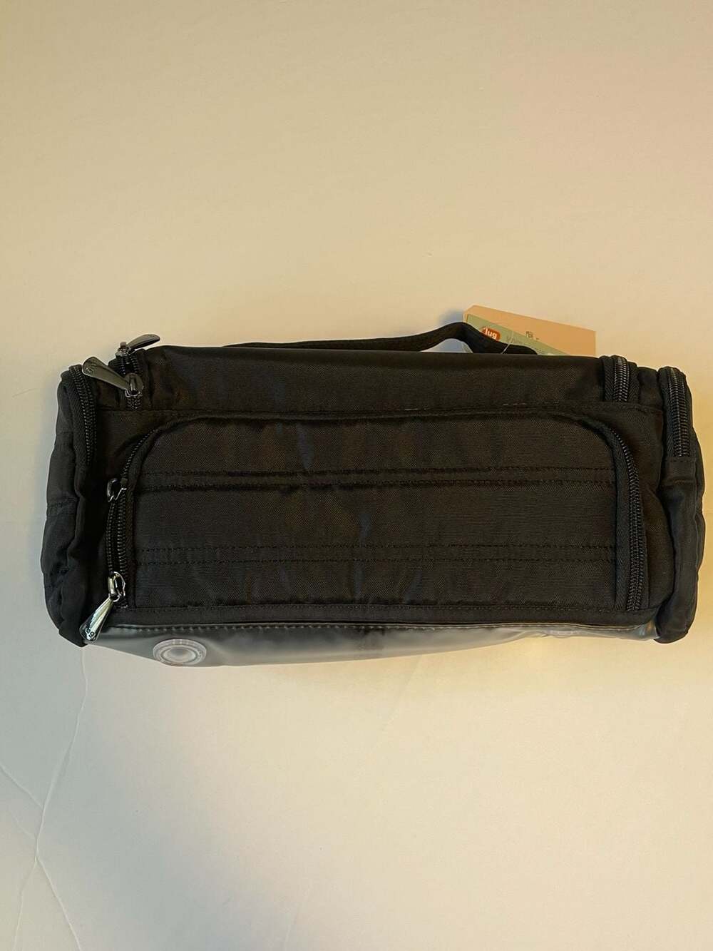 Lug Trolley Medium Cosmetic Case in Black